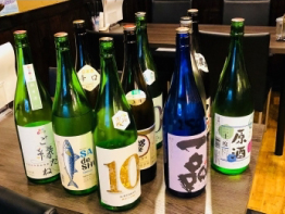 日本酒の銘柄が豊富